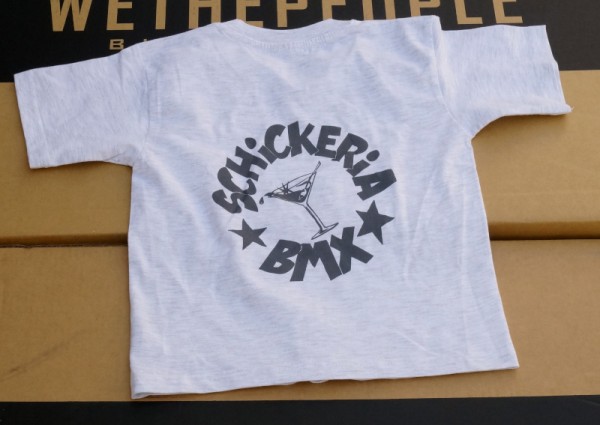 Schickeria BMX T-Shirt Circle Kids grau meliert - grau