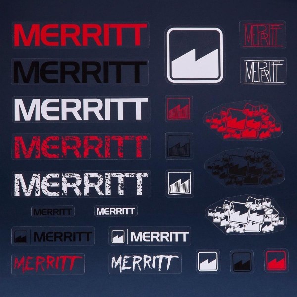 Merritt Stickersatz