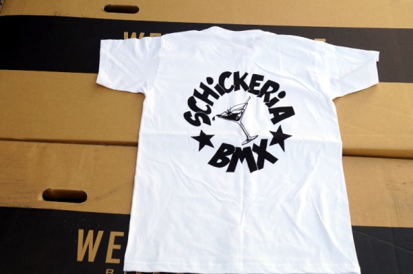 Schickeria BMX T-Shirt Circle Kids weiß - schwarz