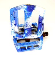Demolition Pedale Trooper PC, weiß-blau
