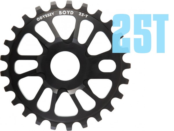 Odyssey Kettenblatt BOYD 25T, schwarz