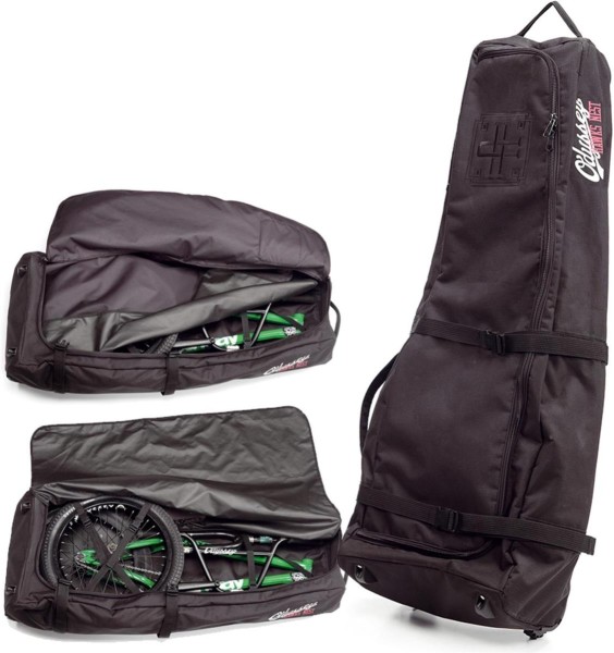 Odyssey Bike Bag Monogram, black