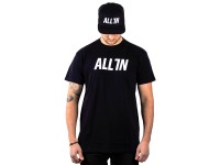All In T-Shirt Logo, schwarz