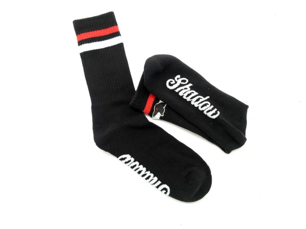 Shadow Conspiracy Socken Finest Crew Socks, schwarz-weiß-rot