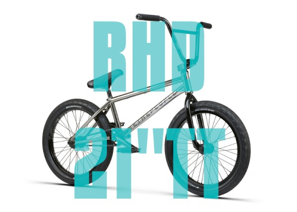 WeThePeople BMX Envy 21"TT, RHD, raw