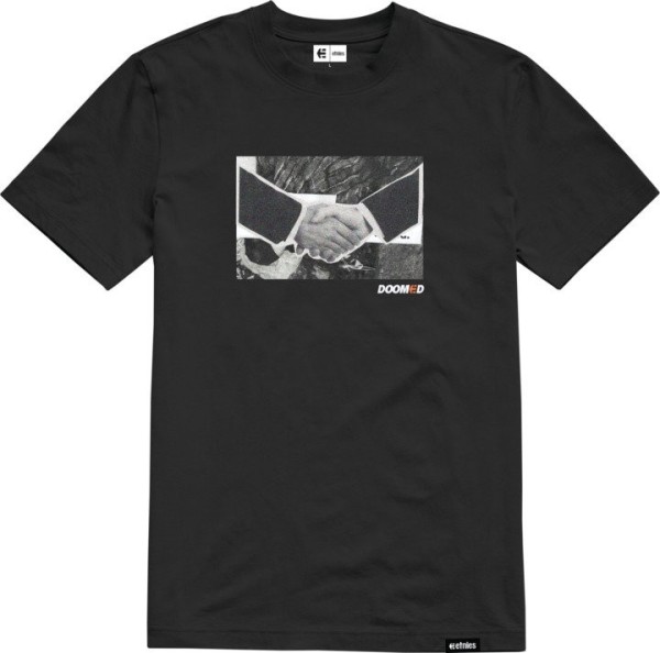 Etnies X Doomed T-Shirt Shake On, schwarz