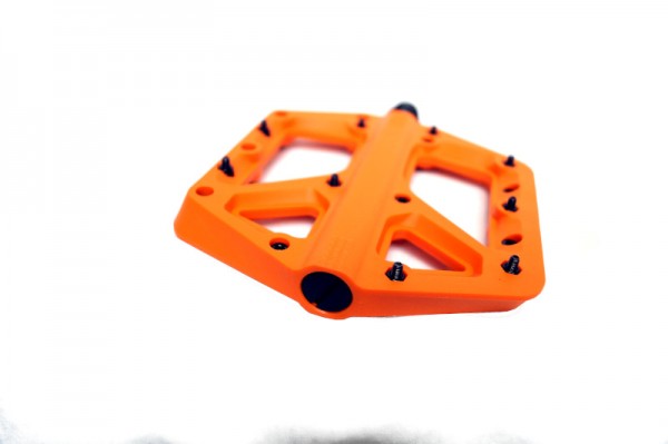 CrankBrothers Pedale Stamp 1 Large, orange