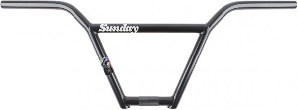 Sunday Bikes Lenker Street Sweeper 4-teilig 9,25", schwarz