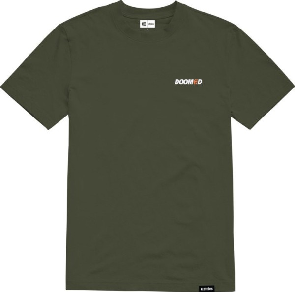 Etnies X Doomed T-Shirt Logo, grün