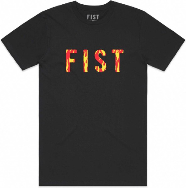 FIST T-Shirt Flaming Hawt, schwarz