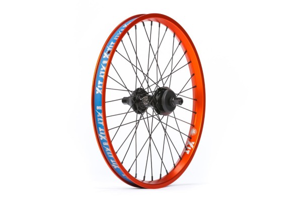 BSD Hinterrad mit BSD Revolution Freecoaster 20" RHD, orange