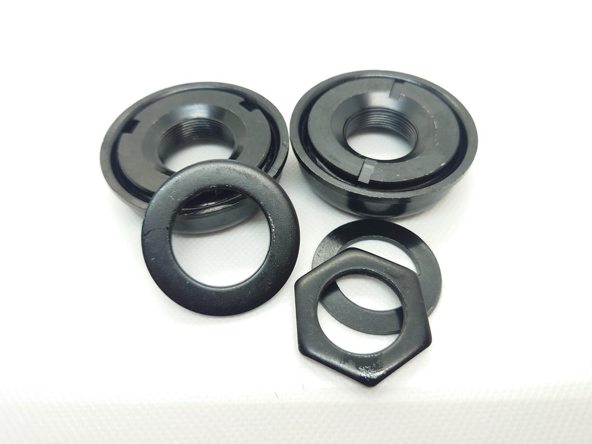 SALT Rookie Tretlager US BB - Schwarz Mit Edelstahllagern