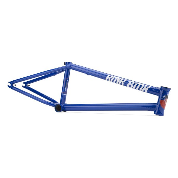 Kink BMX Rahmen Contender 21"TT, blau