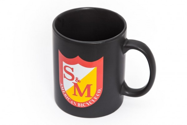 S&M Kaffeebecher, schwarz