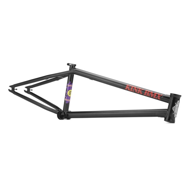 Kink BMX Rahmen Backwoods 21,5"TT, schwarz
